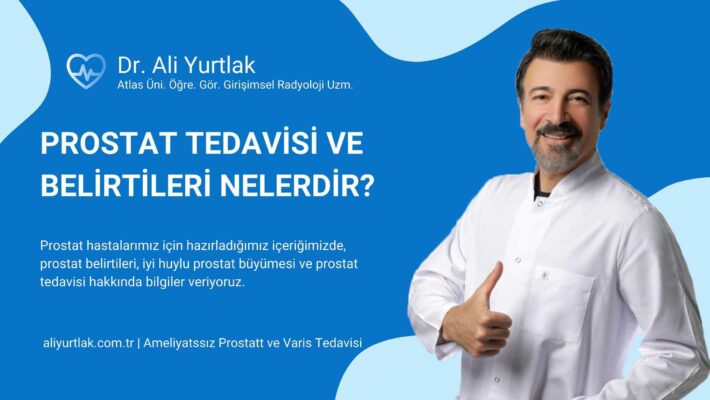 ameliyatsız prostat tedavisi