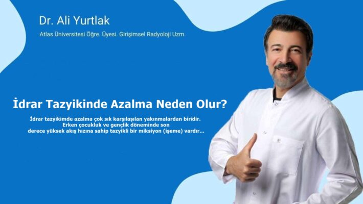 İdrar tazyikinde azalma